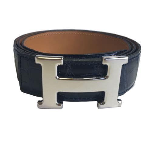 ceinture crocodile hermes|ceinture Hermes prix.